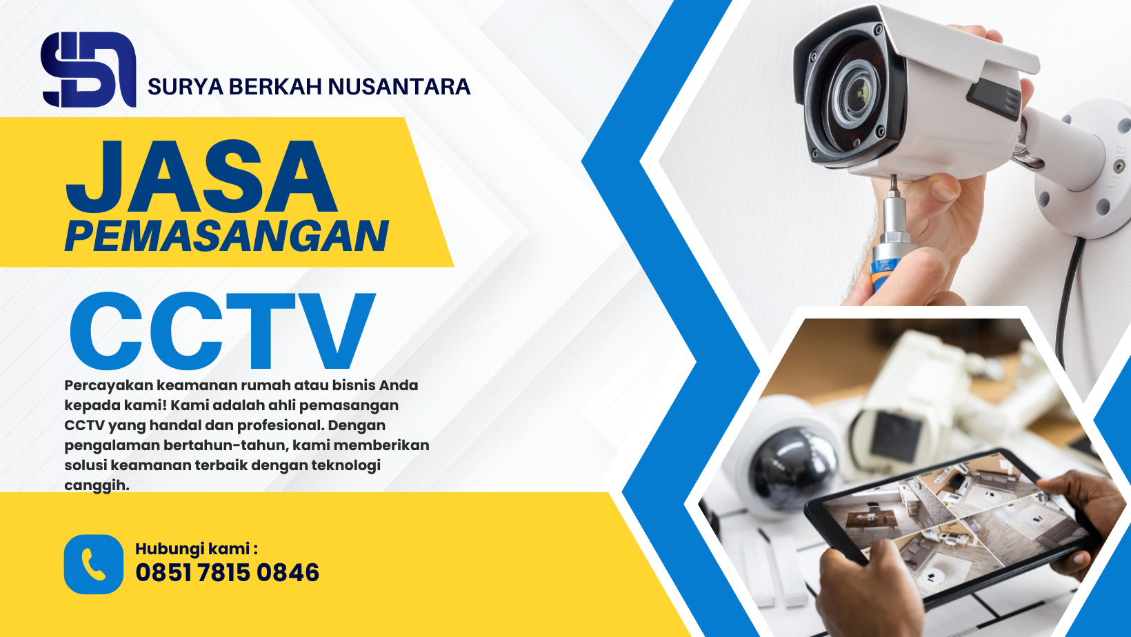 Jasa pemasangan CCTV